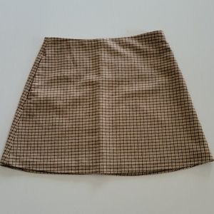 Aritiza plaid skirt by wifred